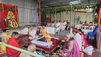Rudra Homa (15 July 2026). Picture Courtesy: Shri Chandrashekhar Padubidri and Shri Narayan Kadle